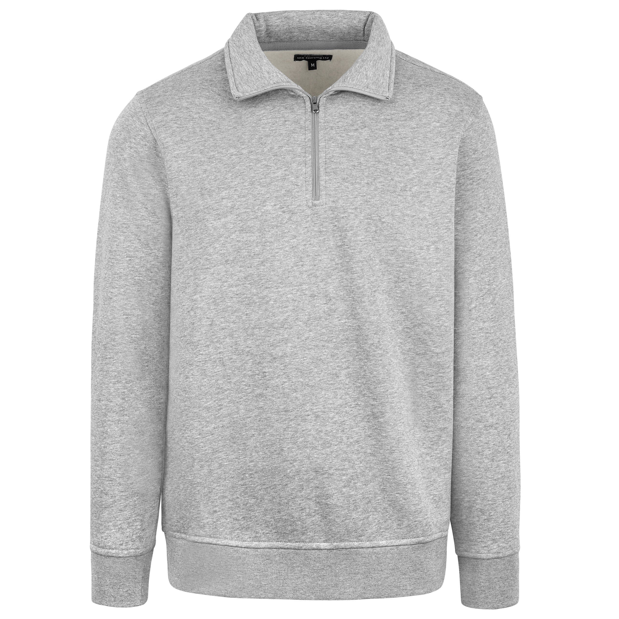 HRM Unisex Premium Zip-Sweatshirt aus Bio-Baumwolle
