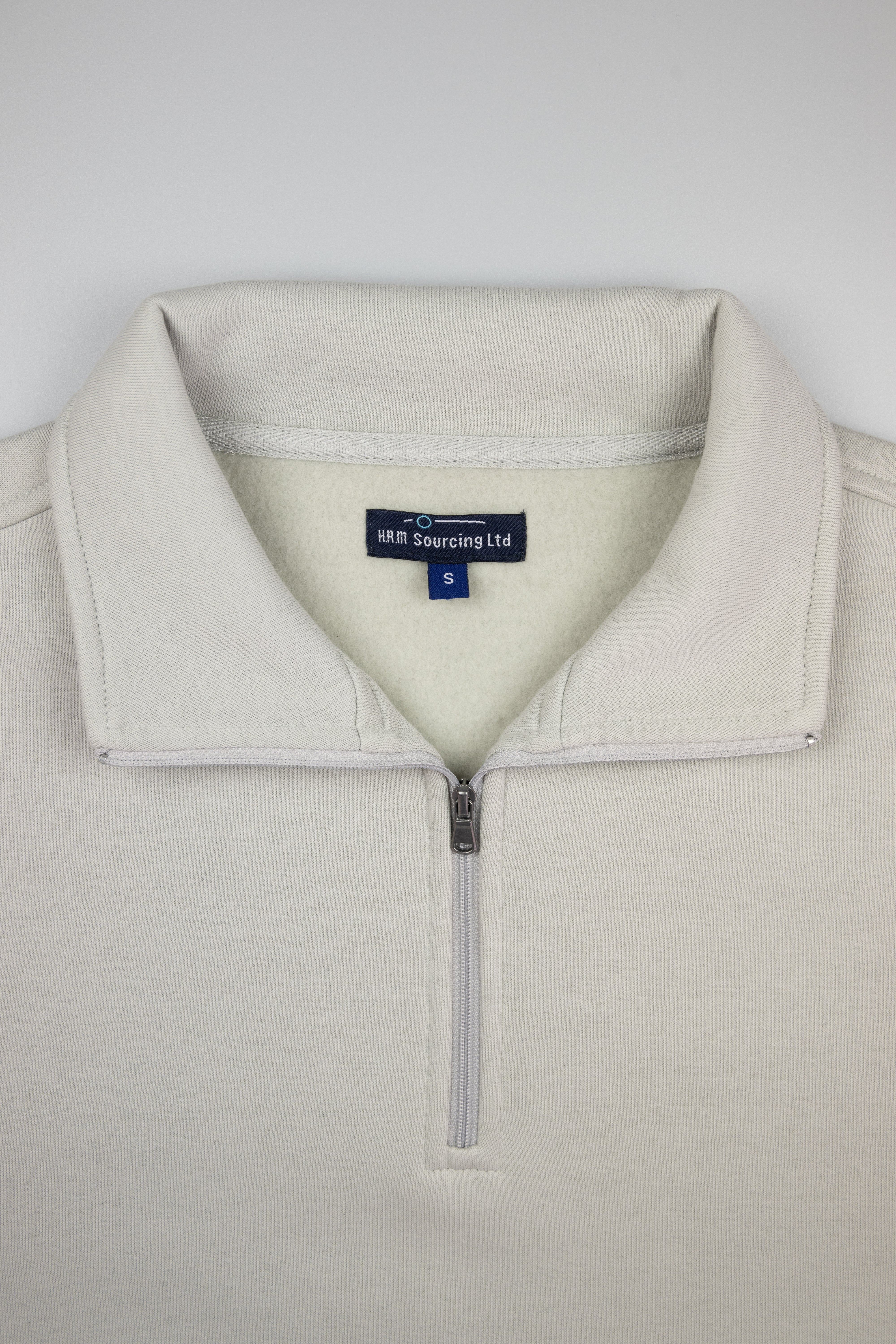 HRM Unisex Premium Zip-Sweatshirt aus Bio-Baumwolle