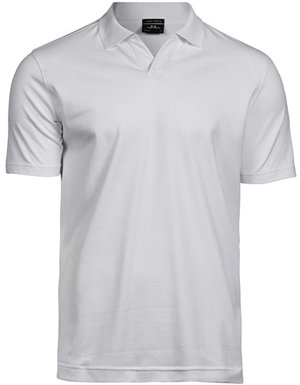 TEE JAYS Luxus Stretch V-Ausschnitt Polo