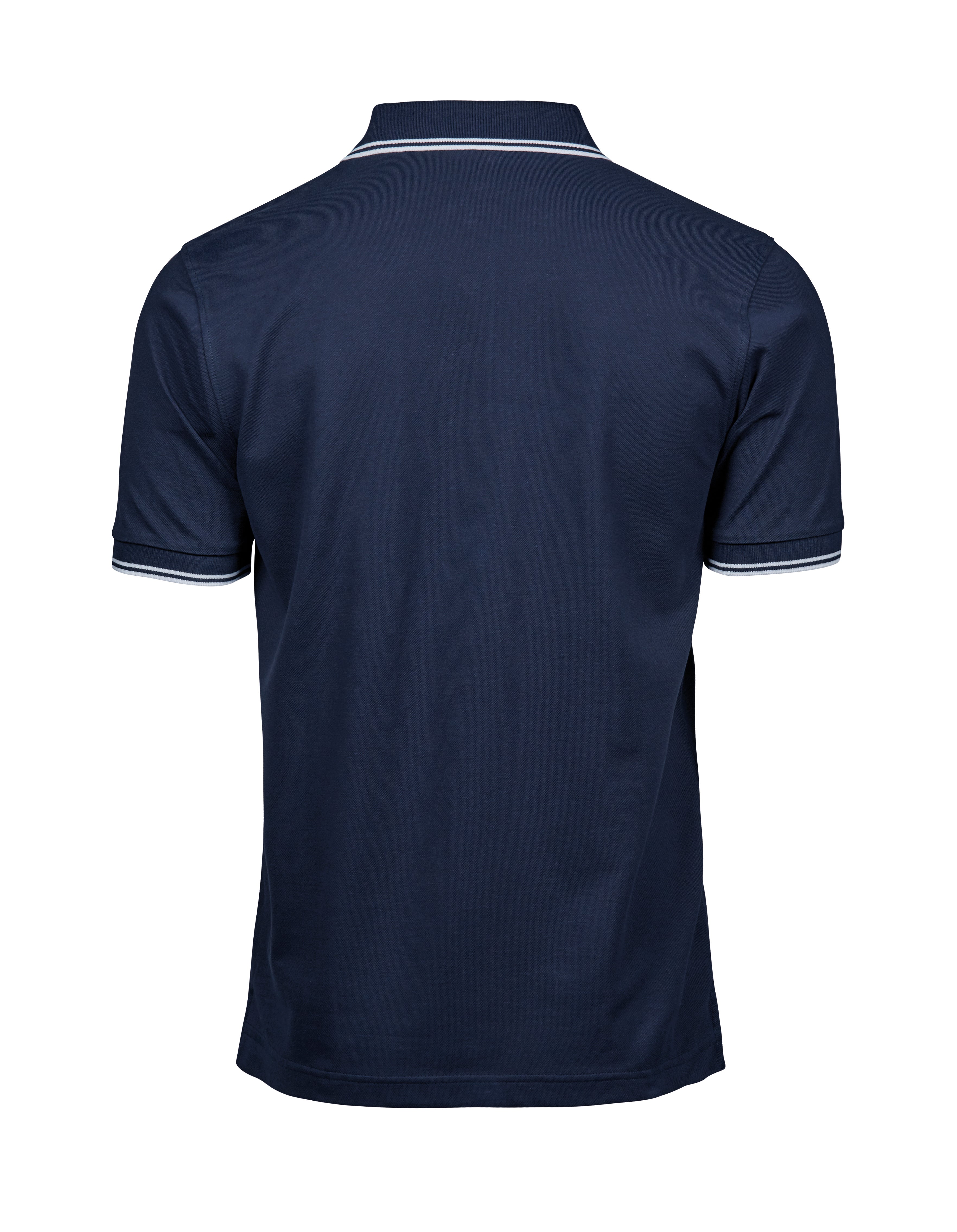 TEE JAYS Herren Luxus Streifen Stretch Polo