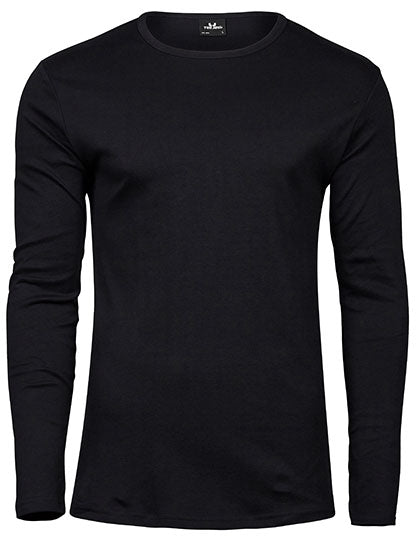 TEE JAYS Herren Bio-Baumwoll Langarm-T-Shirt