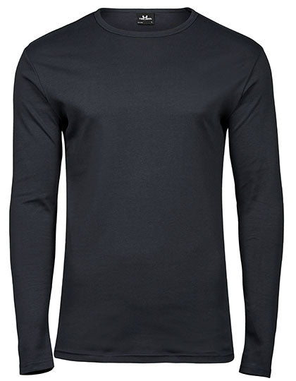 TEE JAYS Herren Bio-Baumwoll Langarm-T-Shirt