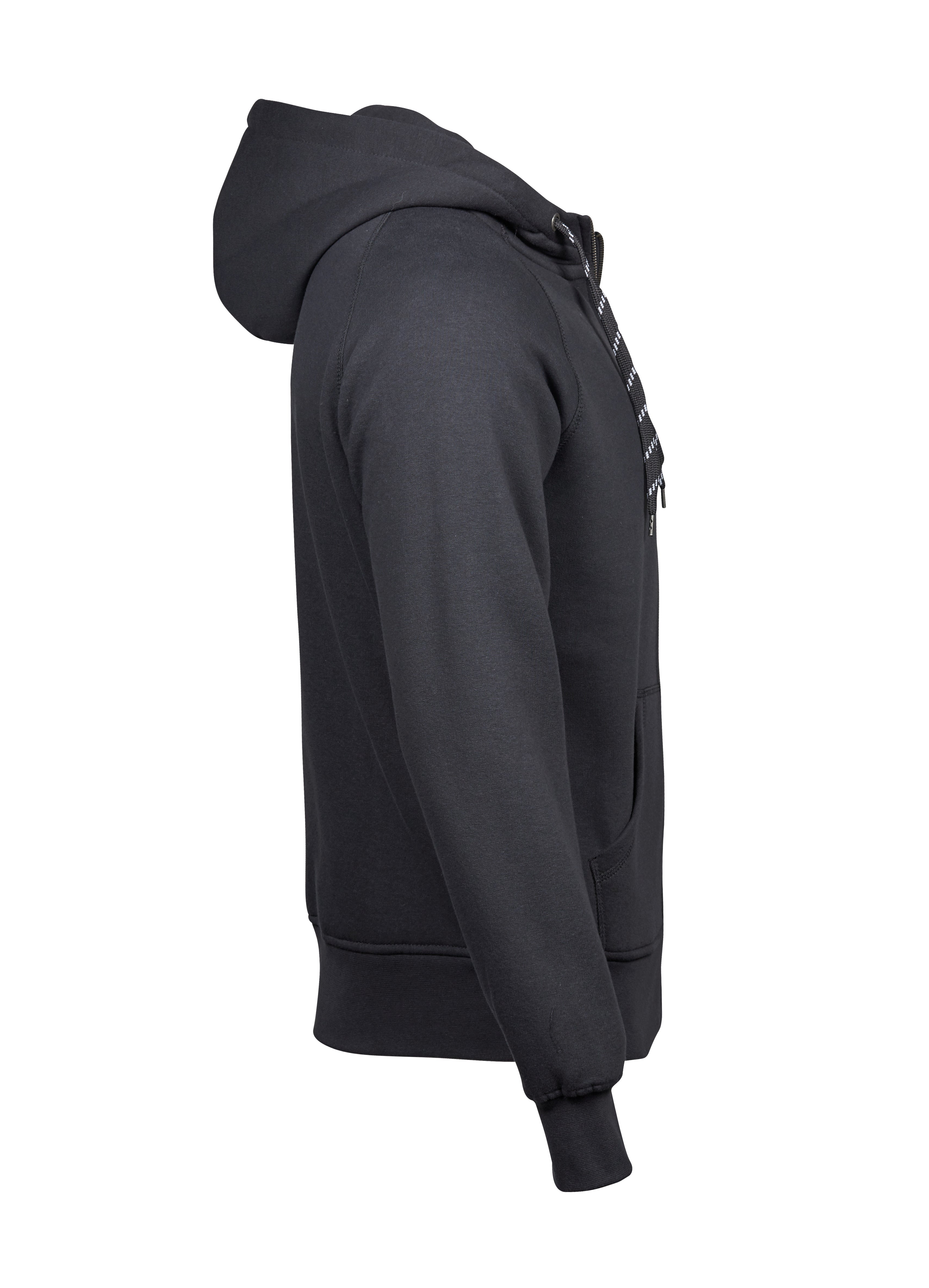 TEE JAYS Bio-Baumwoll Hoodie mit Reißverschluss