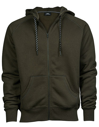TEE JAYS Bio-Baumwoll Hoodie mit Reißverschluss