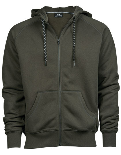TEE JAYS Bio-Baumwoll Hoodie mit Reißverschluss