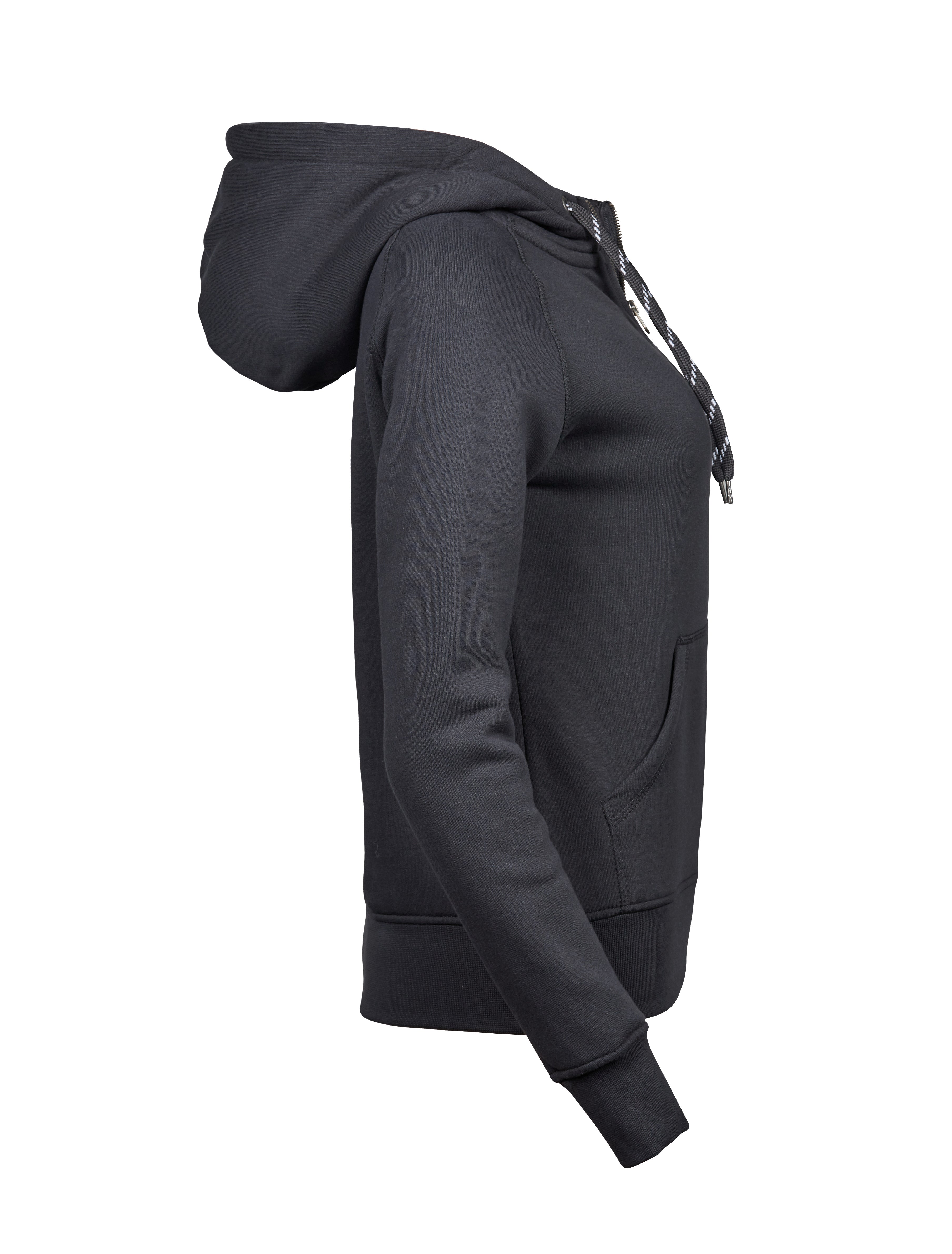 TEE JAYS Damen Full Zip Hoodie – Bio-Baumwollmischung