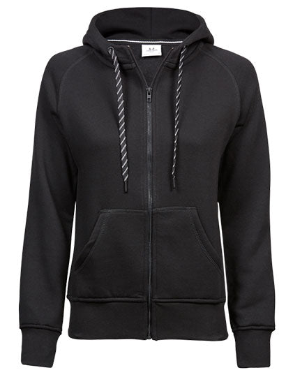TEE JAYS Damen Full Zip Hoodie – Bio-Baumwollmischung