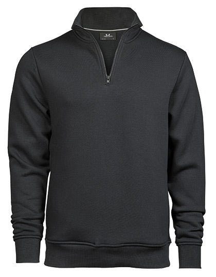 TEE JAYS Organic Cotton Half Zip Sweatshirt