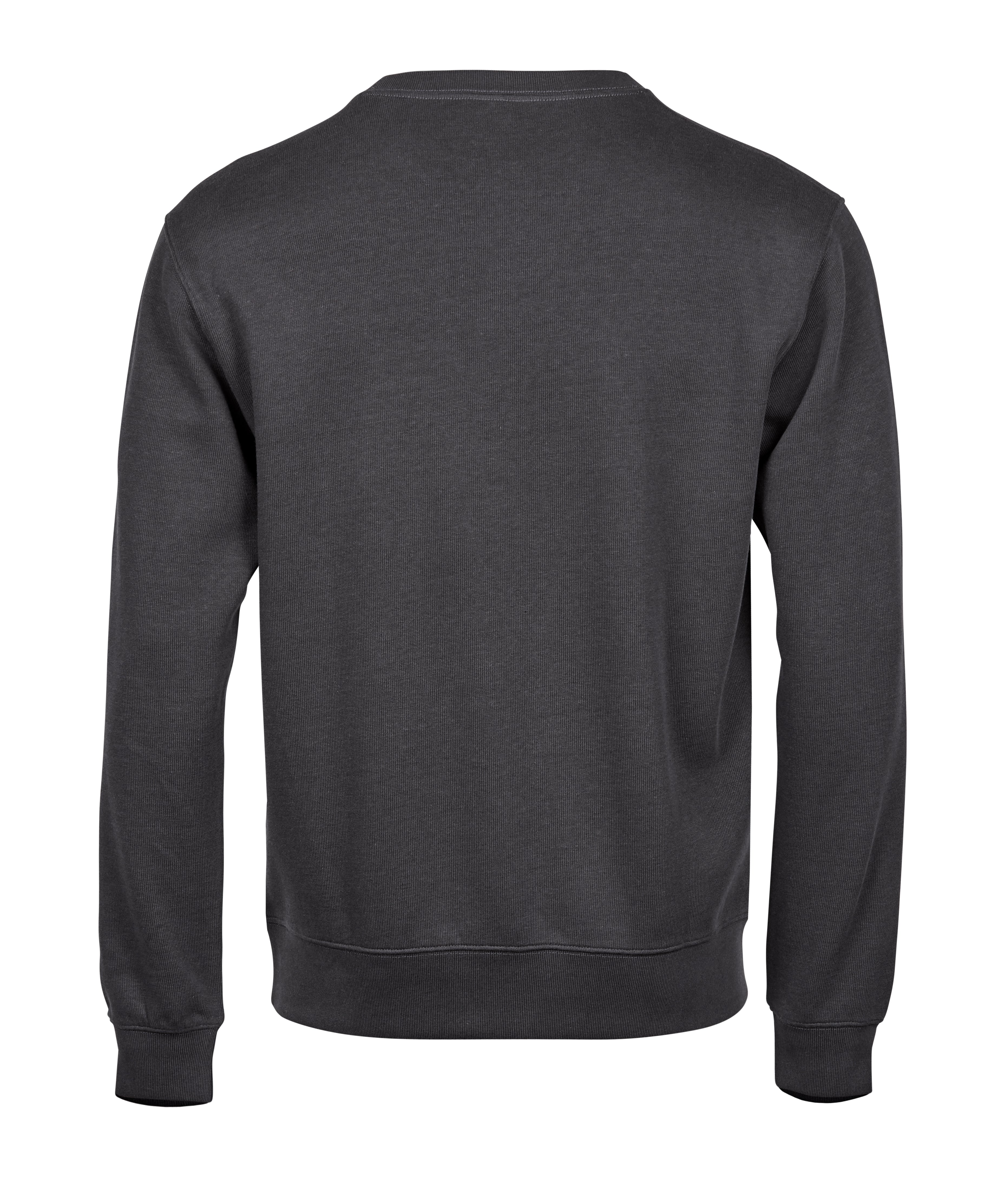 TEE JAYS Ribbed Interlock Crew Neck Organic Cotton Pullover