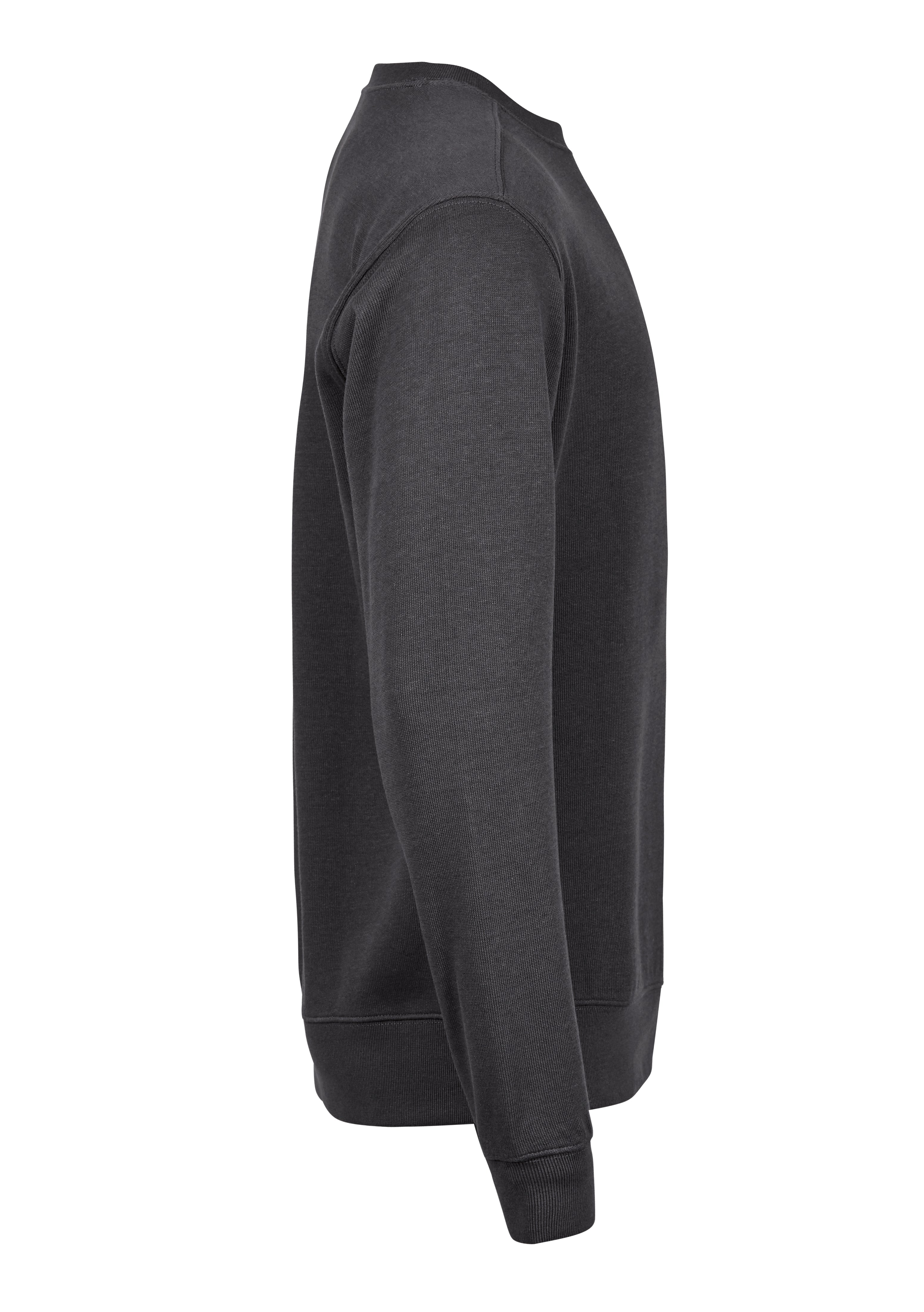 TEE JAYS Ribbed Interlock Crew Neck Organic Cotton Pullover