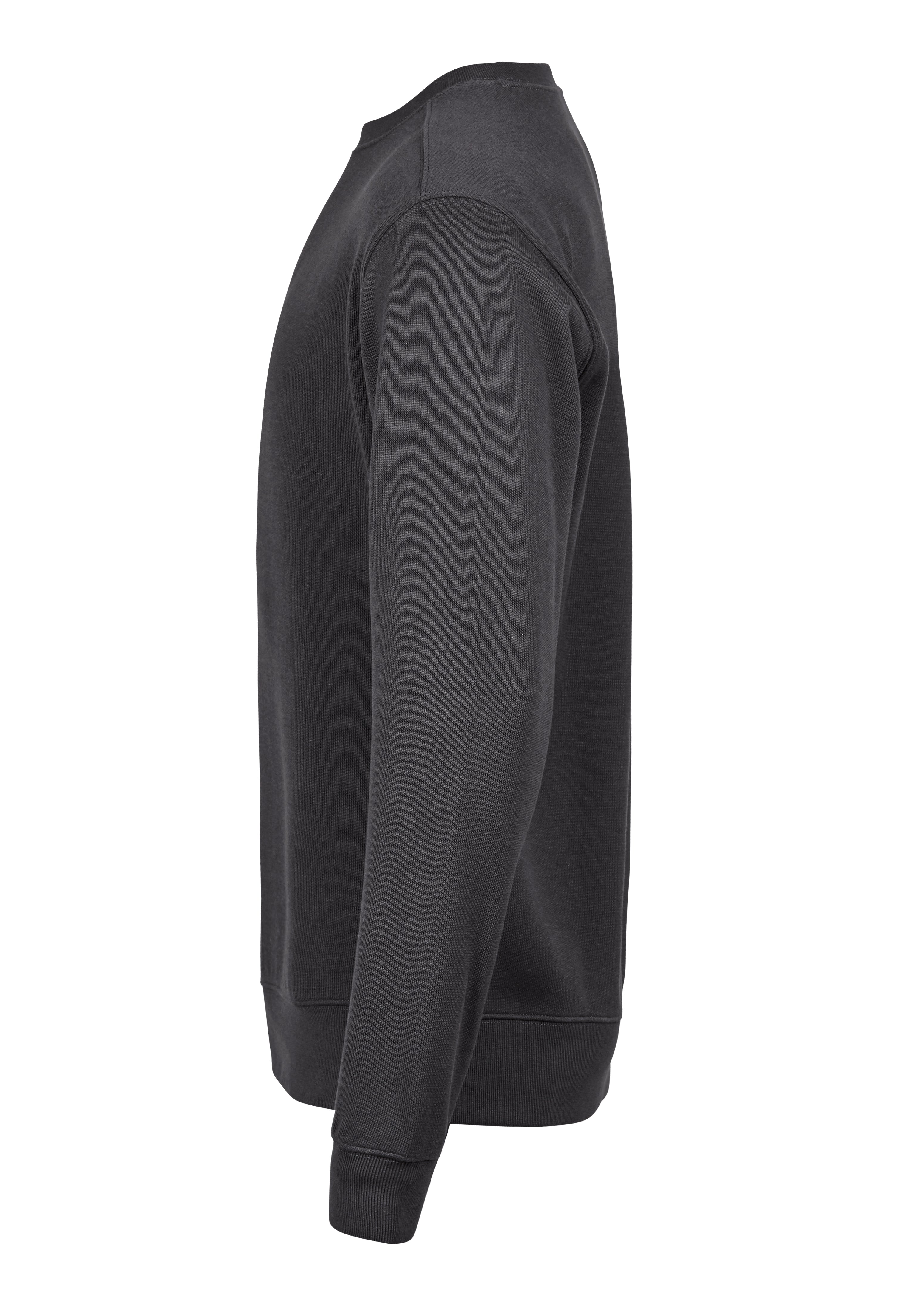 TEE JAYS Ribbed Interlock Crew Neck Organic Cotton Pullover