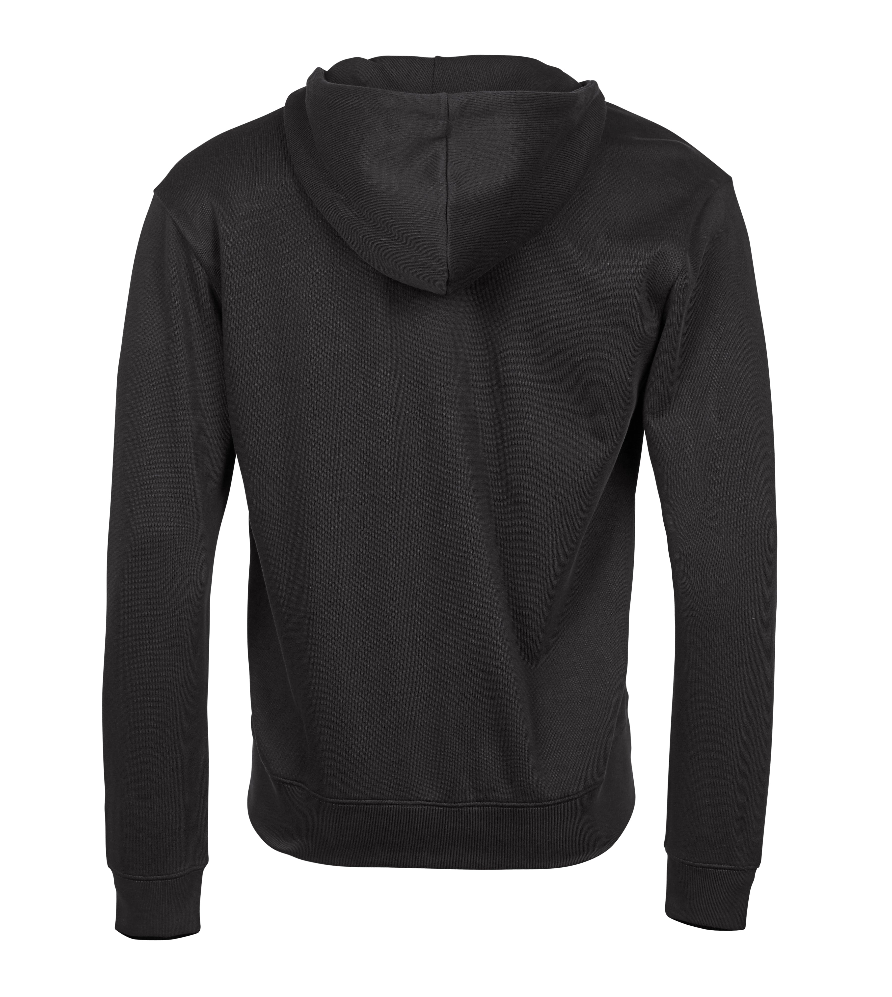 TEE JAYS Organic Cotton Ribbed Interlock Kapuzen-zip Hoodie