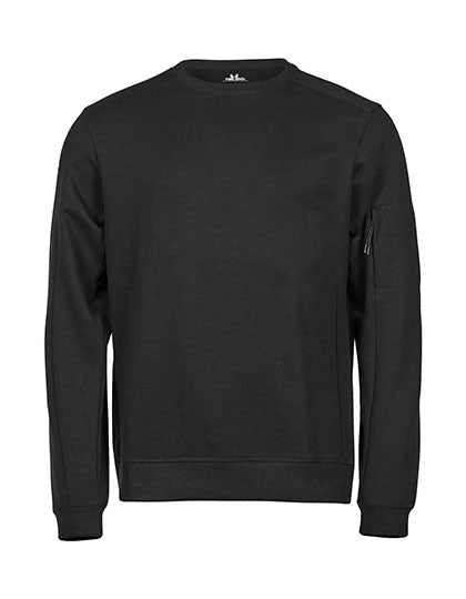 TEE JAYS Athletic Crew Neck Sweatshirt