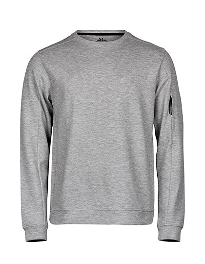 TEE JAYS Athletic Crew Neck Sweatshirt