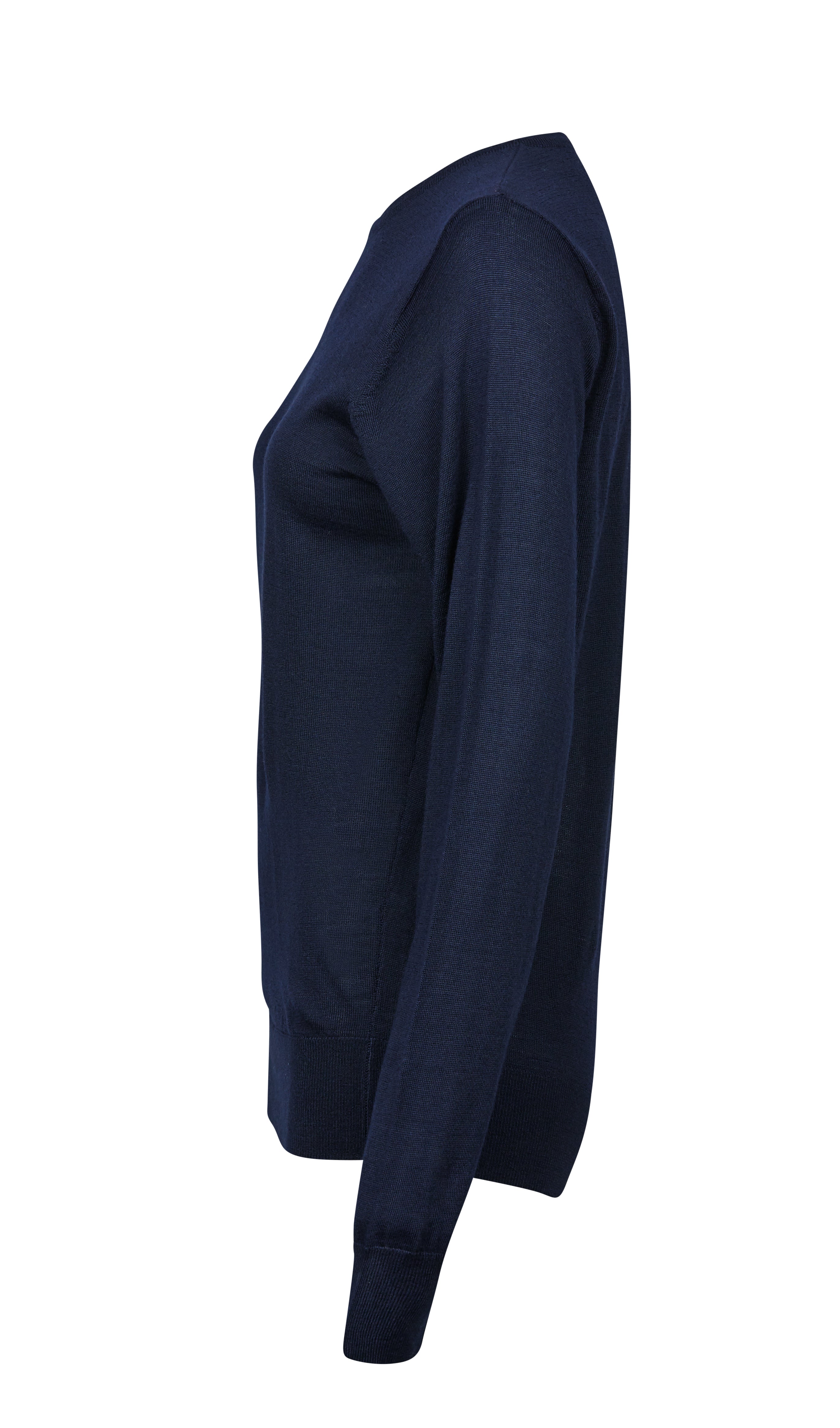 TEE JAYS Damen Crew Neck Pullover – Merinowoll-Mix