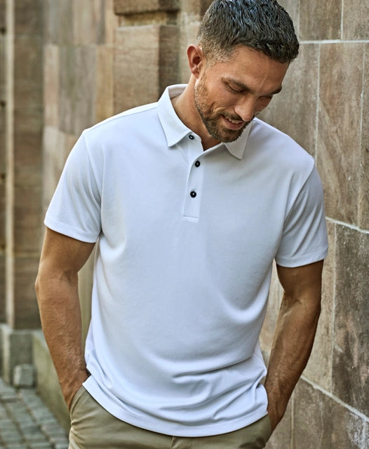 TEE JAYS Herren Luxus Sport Polo - Recyceltes CoolDry Polyester