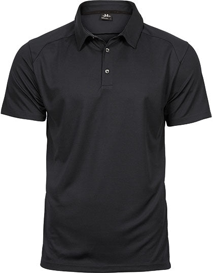 TEE JAYS Herren Luxus Sport Polo - Recyceltes CoolDry Polyester