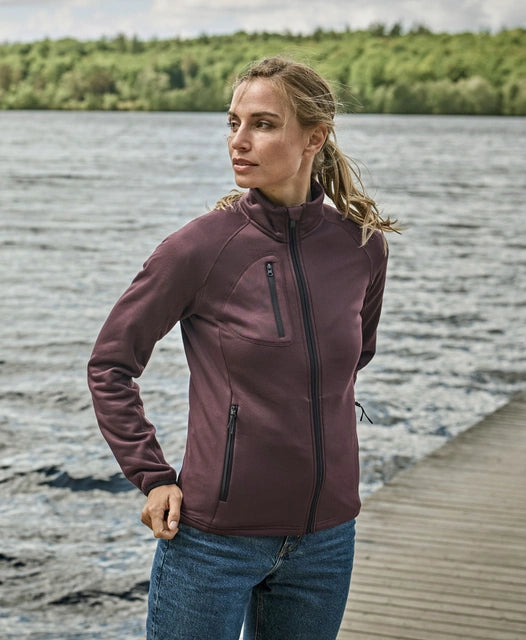 TEE JAYS Damen Organic Cotton Stretch Fleece Jacke