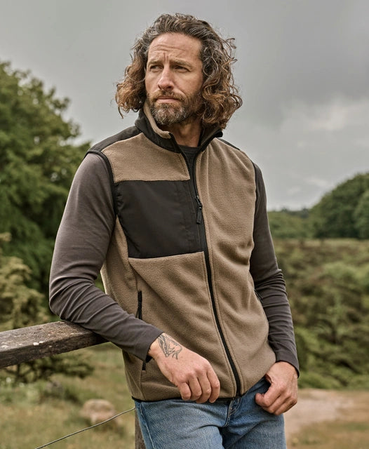 TEE JAYS Mountain Fleece Bodywarmer – Ripstop Fleece Weste