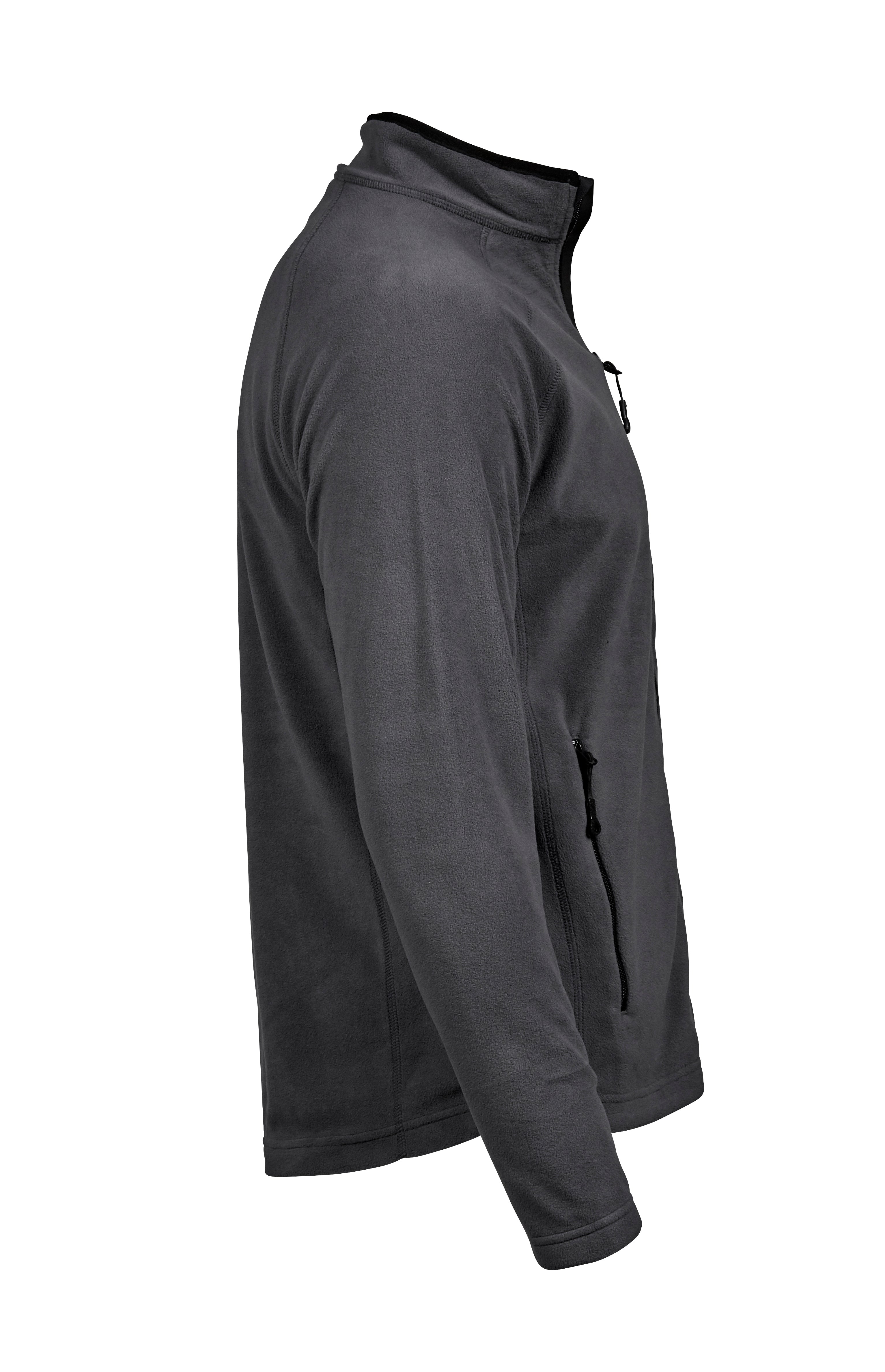 TEE JAYS Herren Active Fleece Jacke - Recyceltes Polyester