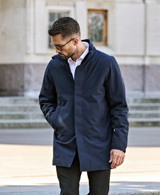 TEE JAYS Herren Allwetter Parka – Recyceltes Polyester