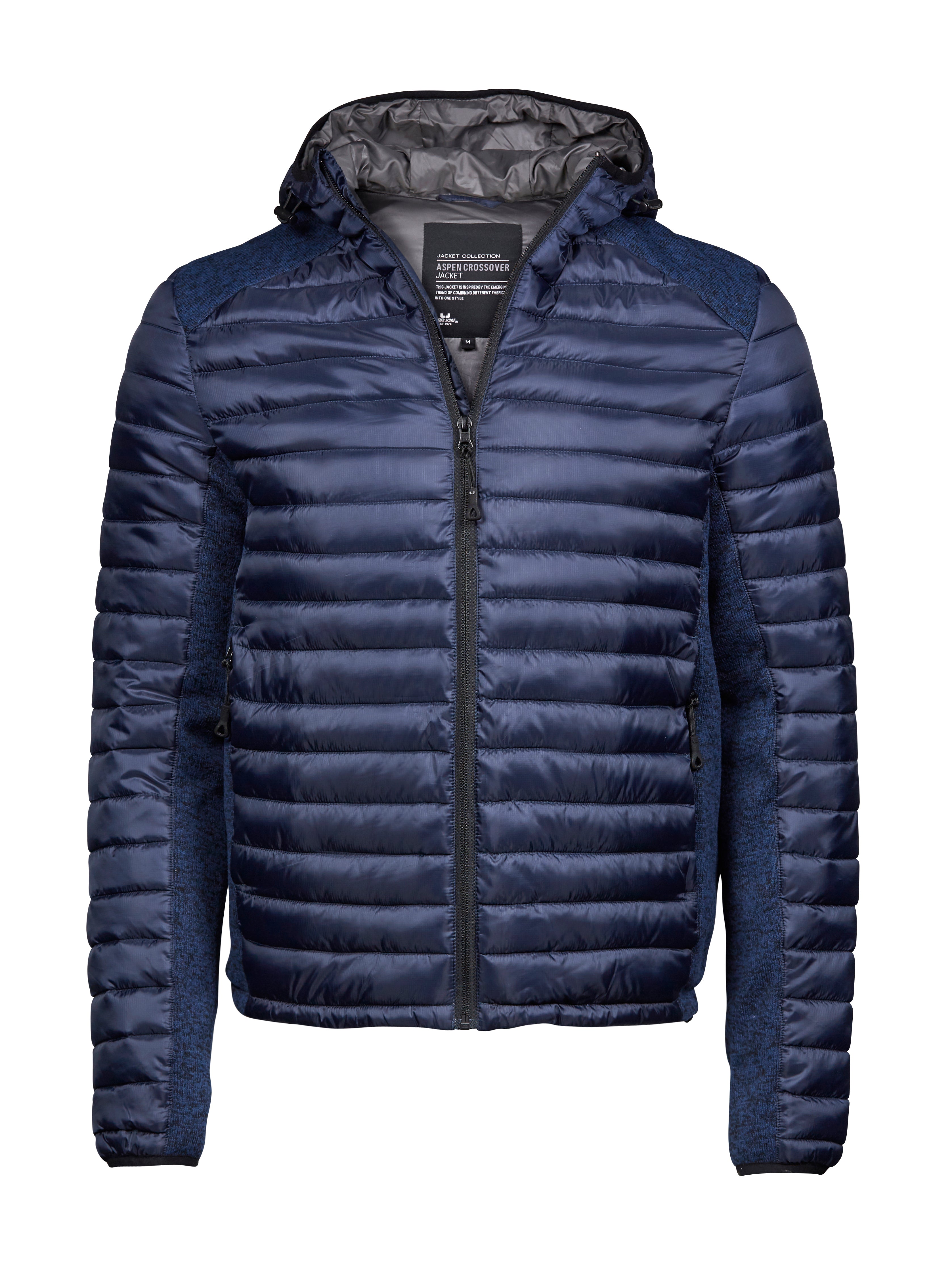 TEE JAYS Herren Outdoor Jacke mit Kapuze – Wasserabweisend