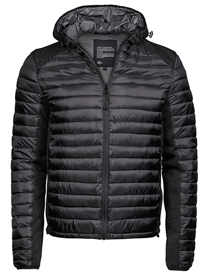 TEE JAYS Herren Outdoor Jacke mit Kapuze – Wasserabweisend