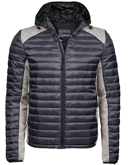 TEE JAYS Herren Outdoor Jacke mit Kapuze – Wasserabweisend
