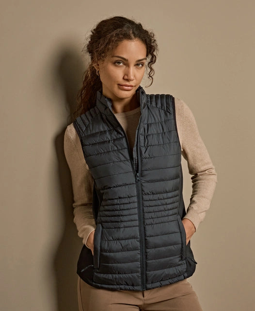 TEE JAYS Damen Crossover Bodywarmer – Wasserabweisend