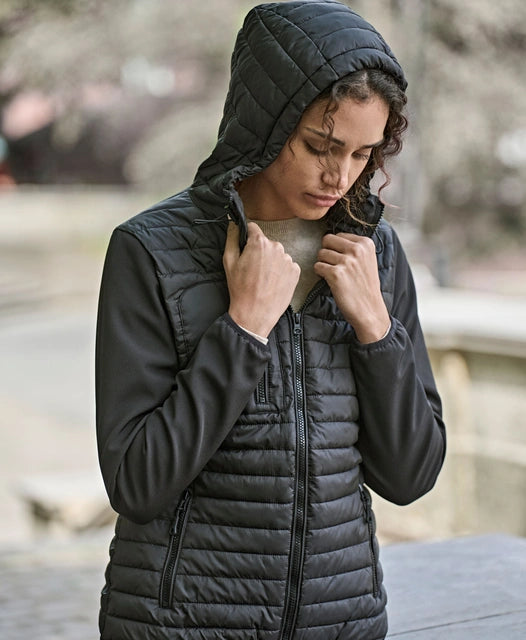 TEE JAYS Damen Hooded Softshell Jacke