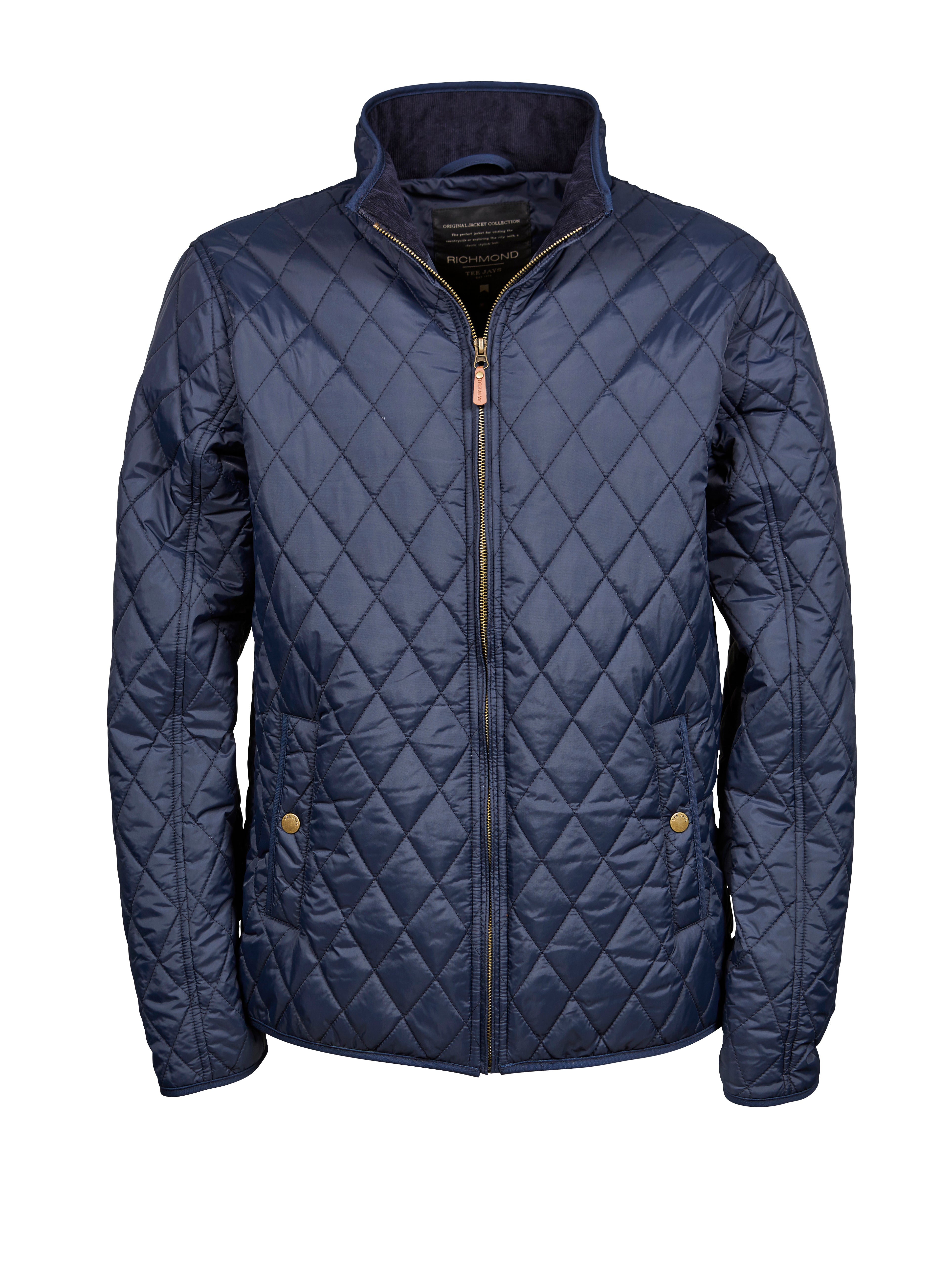 TEE JAYS Herren Richmond Jacke - Wasserabweisend Slim Fit