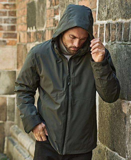 TEE JAYS Herren Allwetter Winterjacke - Wasserdicht, Stretch-Stoff