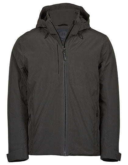TEE JAYS Herren Allwetter Winterjacke - Wasserdicht, Stretch-Stoff