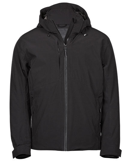TEE JAYS Herren Allwetter Winterjacke - Wasserdicht, Stretch-Stoff