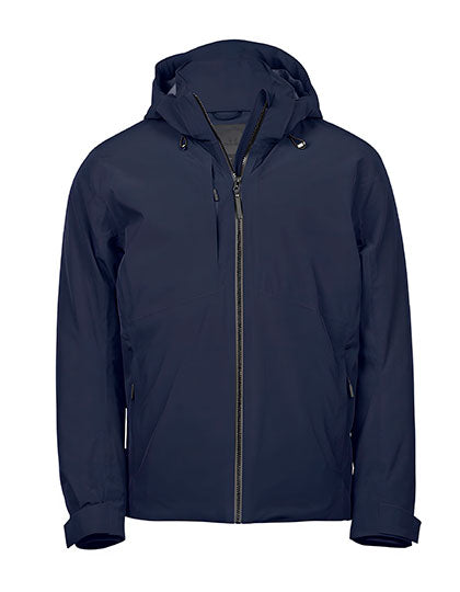 TEE JAYS Herren Allwetter Winterjacke - Wasserdicht, Stretch-Stoff
