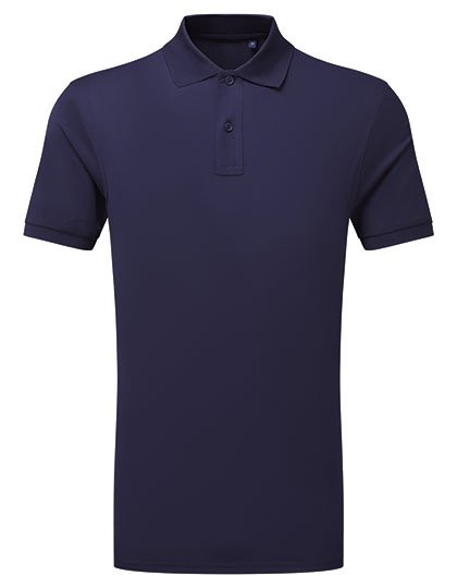 Asquith & Fox Men's Recycled Polyester Performance Polo – Navy