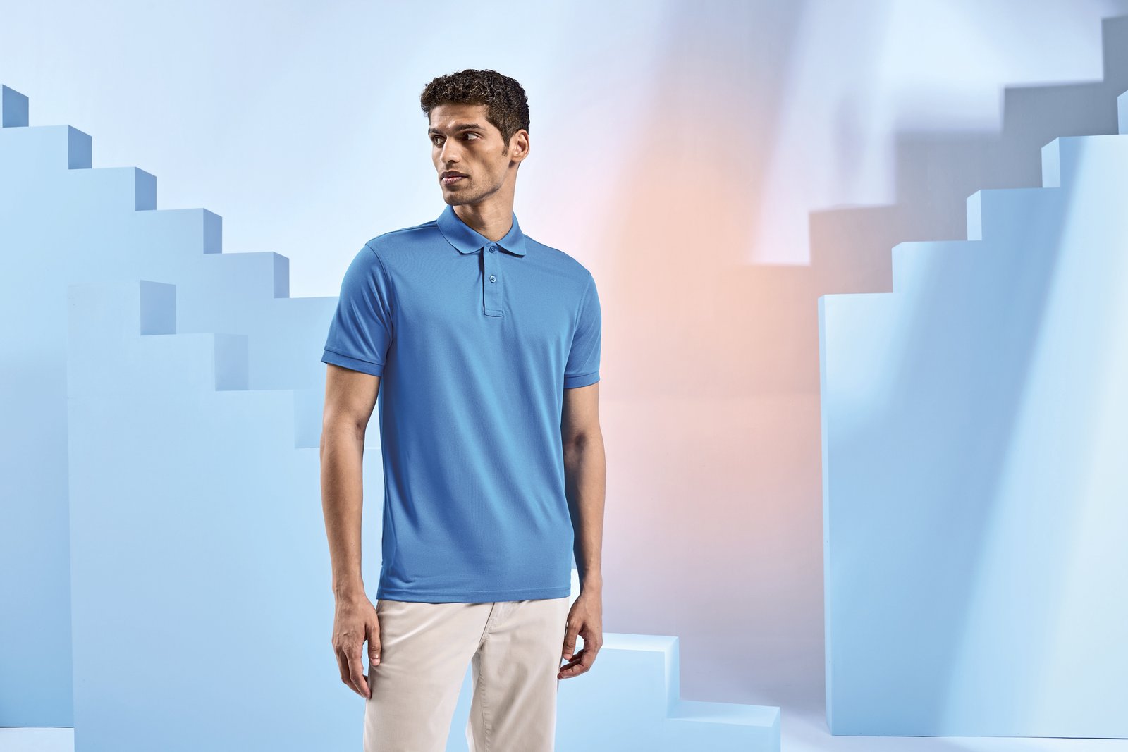 Asquith & Fox Men's Recycled Polyester Performance Polo