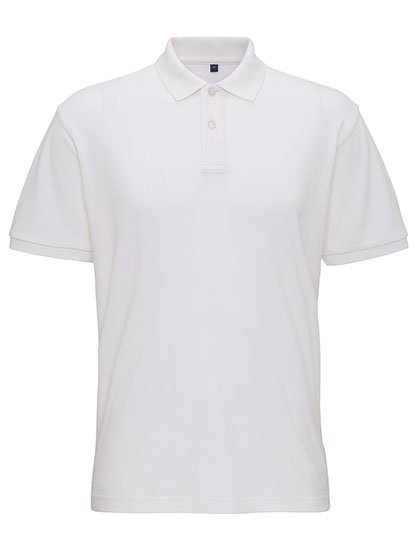 Asquith & Fox Men's Super Smooth Knit Polo – White
