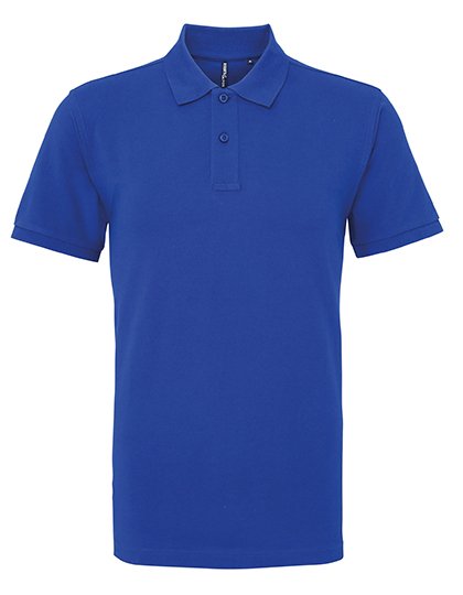 Asquith & Fox Men's Relaxed Fit Polo – Royal