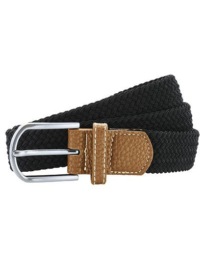 Asquith & Fox Braid Stretch Belt – Black