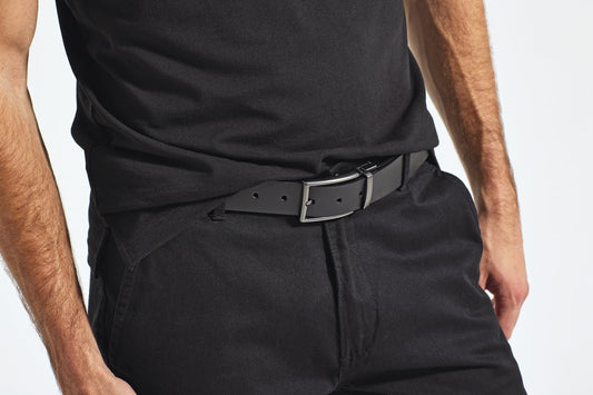 Asquith & Fox Men's Two-Way Leather Belt