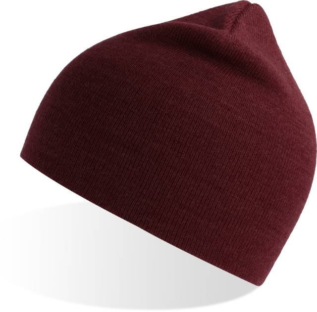 Atlantis Holly Beanie – Burgundy Melange