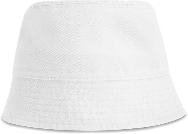 Atlantis Powell Bucket Hat – White