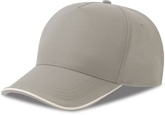 Atlantis Recy Five Piping Cap – Grey / White