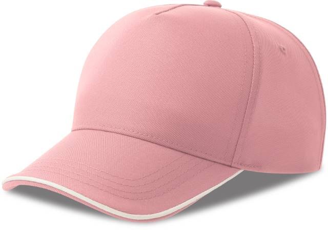 Atlantis Recy Five Piping Cap – Pink / White