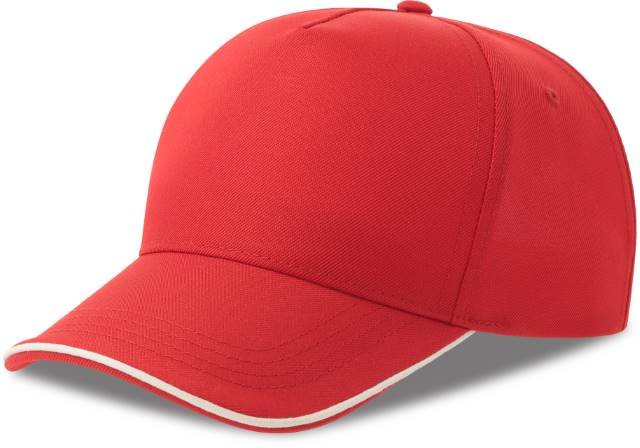 Atlantis Recy Five Piping Cap – Red / White