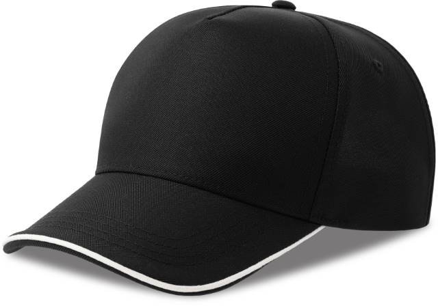 Atlantis Recy Five Piping Cap – Black / White