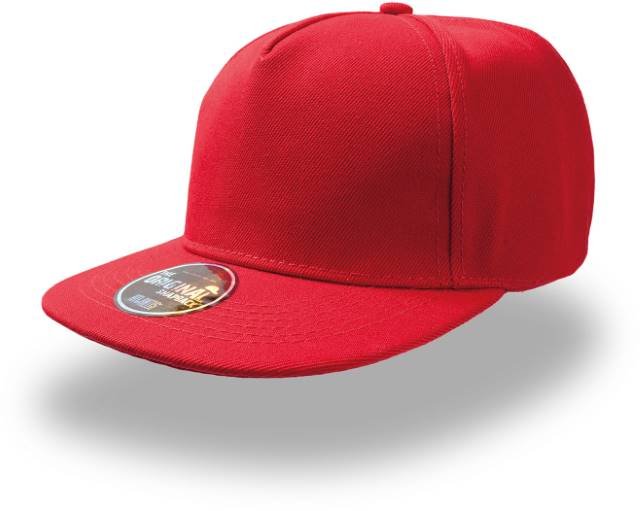Atlantis Snap Five Cap – Red