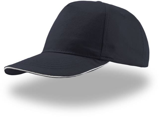 Atlantis Start Five Sandwich Cap – Navy / White