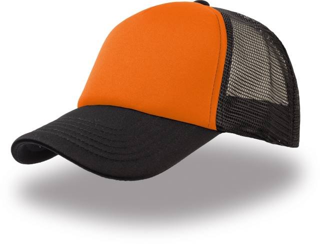 Atlantis Rapper Cap – Orange / Black